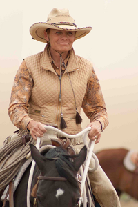 Betty Staley is a horsewoman promoting a gentle approach to horses